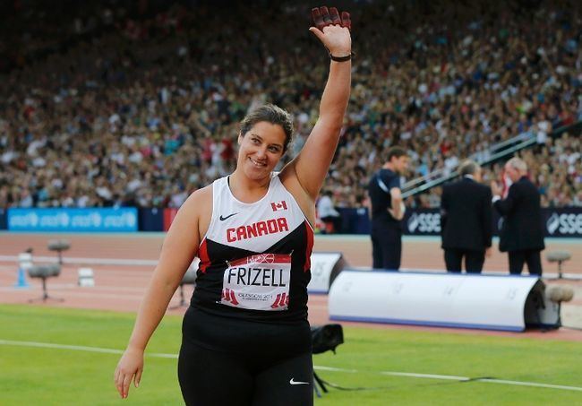 Sultana Frizell Sultana Frizell a fun gal after backtoback gold medals