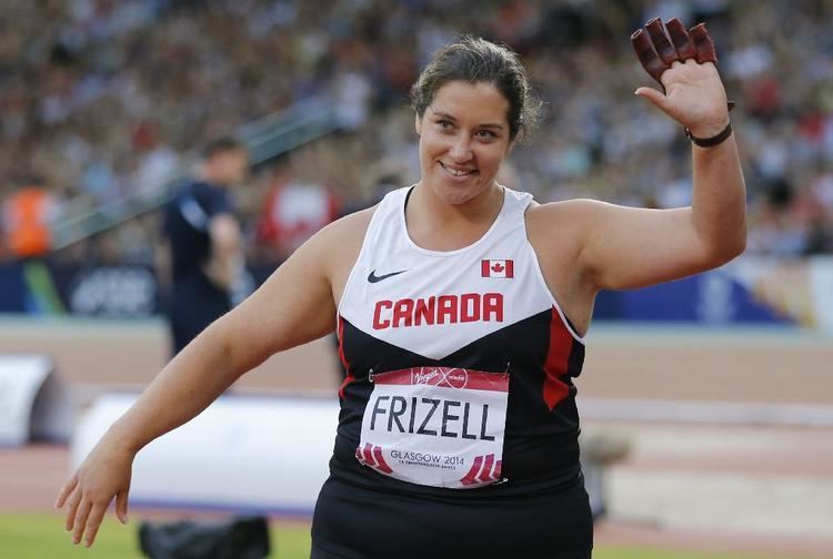 Sultana Frizell Sultana Frizell wins gold in hammer throw at Commonwealth