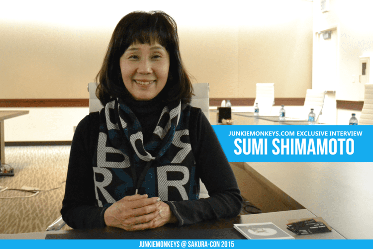 Sumi Shimamoto Sakuracon 2015 Interview with Sumi Shimamoto Junkie