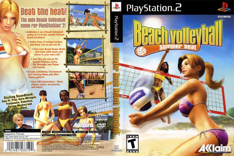 Summer Heat Beach Volleyball Summer Heat Beach Volleyball Cover Download Sony Playstation 2