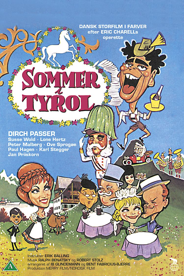 Summer in Tyrol Sommer i Tyrol 1964 Nordisk Film Biografer