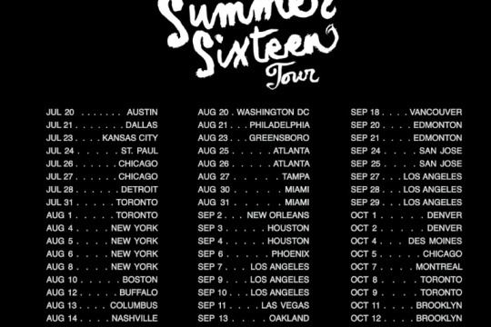 Summer Sixteen Tour Drake Summer Sixteen Tour Official Website Buy Tickets Now