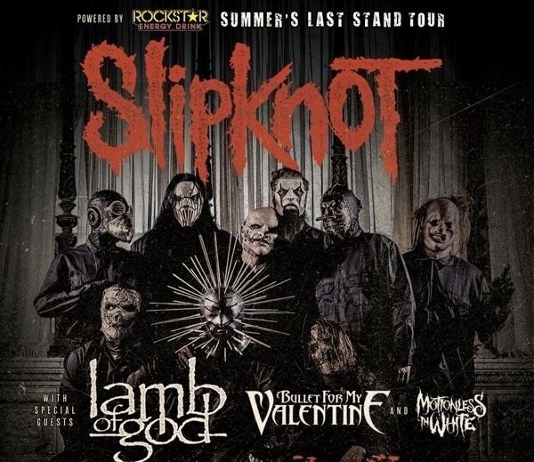 Summers Last Stand Tour SLIPKNOT Win Tickets To Summer39s Last Stand Tour Bravewordscom