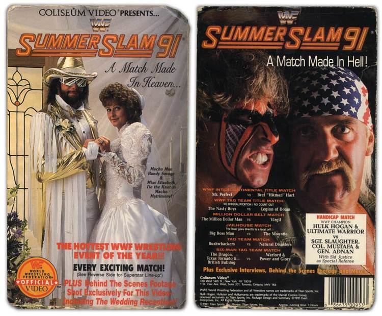 SummerSlam (1991) SummerSlam 1991 quotThe Match Made in HeavenThe Match Made in Hell