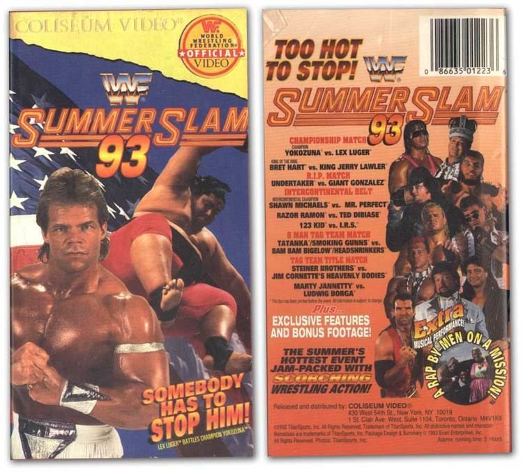 SummerSlam (1993) Golden Age 4 Kids Lex Luger My Hero 1993