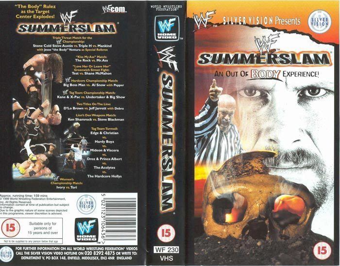 SummerSlam (1999) WWF Coverzzz