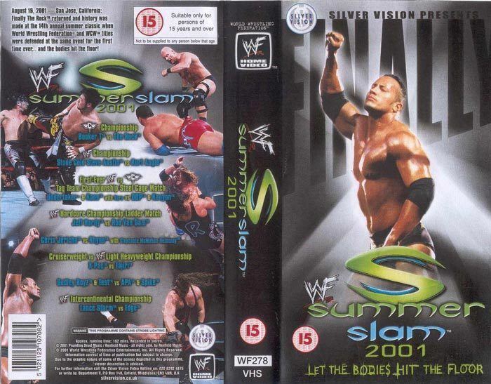SummerSlam (2001) WWF Coverzzz