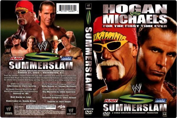 SummerSlam (2005) WWE SummerSlam 2005 82105 DVD Review Dimension