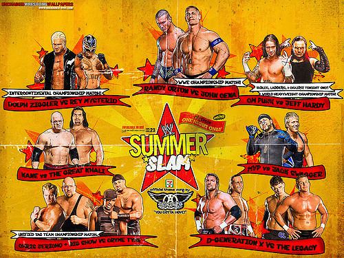 SummerSlam (2009) WWE Summerslam 2009 Wallpaper wwwunchainedwwecom Flickr