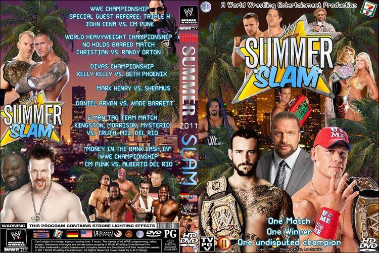 SummerSlam (2011) WWE SummerSlam 2011 Cover by AladdinDesign on DeviantArt
