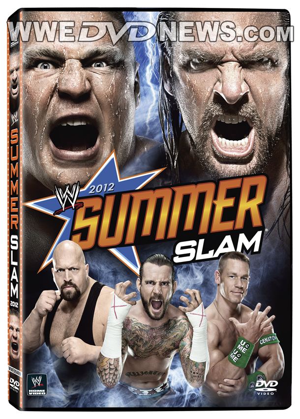 SummerSlam (2012) Exclusive WWE SummerSlam 2012 DVD amp Bluray Cover Revealed
