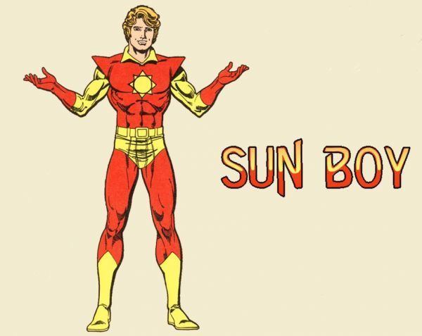Sun Boy Sun Boy Dirk Morgna The Ultimate DC Comics Hero amp Villain