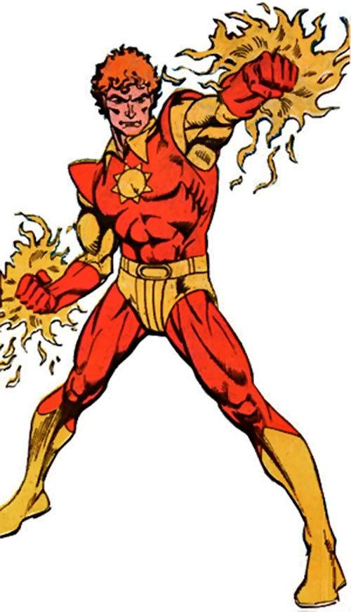 Sun Boy Sun Boy PreCrisis DC Comics Legion of SuperHeroes Character