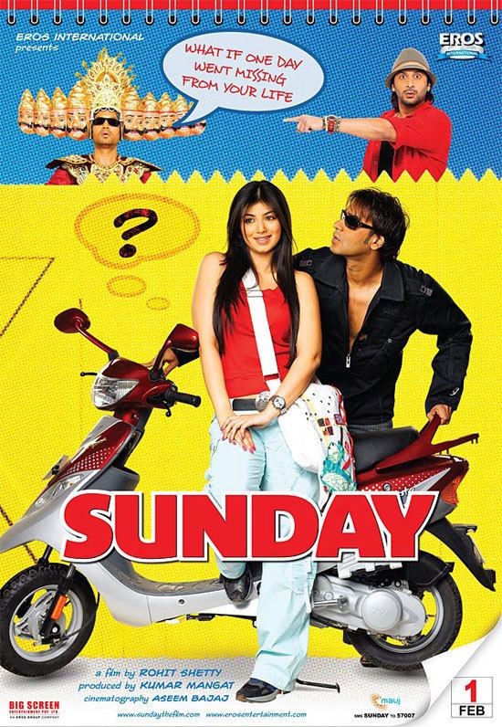 Sunday (2008 film) Sunday 2008 Hindi Movie Online Watch Full Length HD
