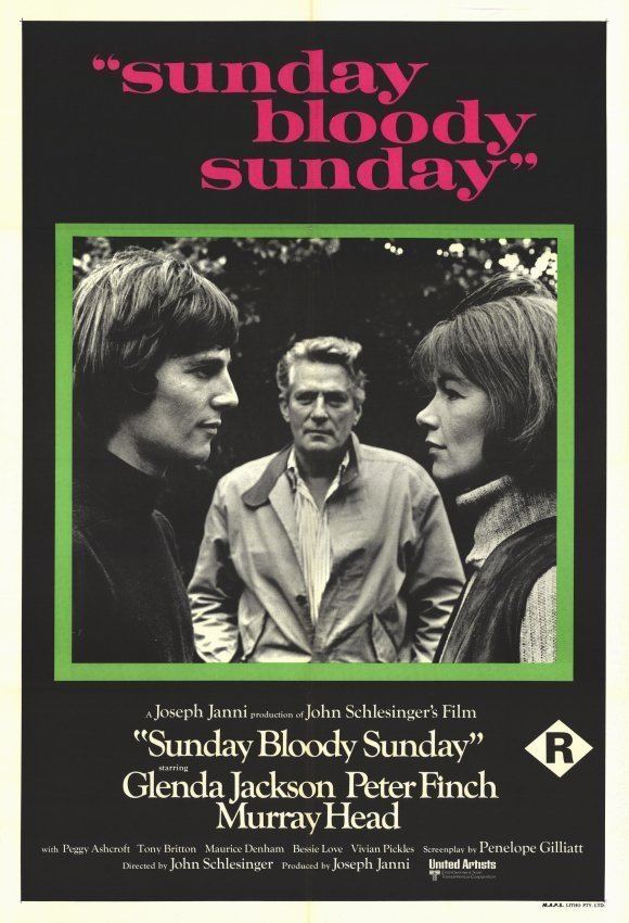 Sunday Bloody Sunday (film) Posters for John Schlesingers SUNDAY BLOODY SUNDAY 1971