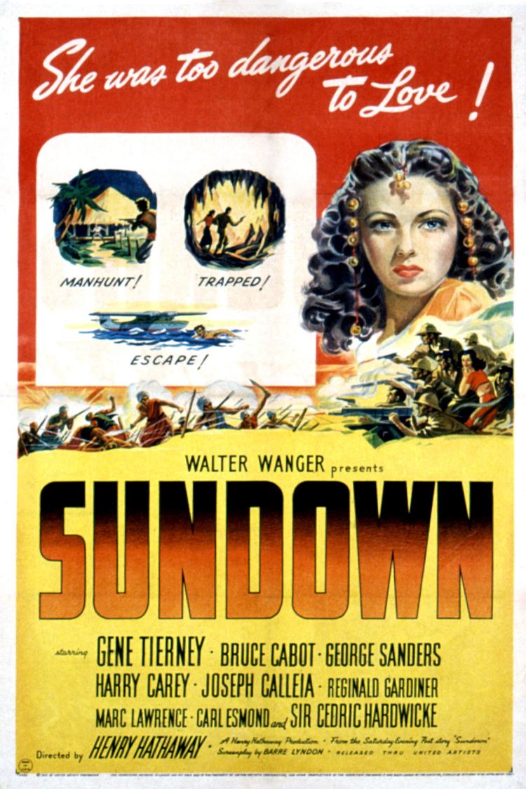 Sundown (1941 film) Sundown 1941