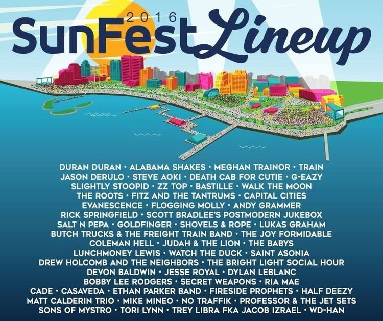 SunFest SunFest Reveals 2016 Lineup