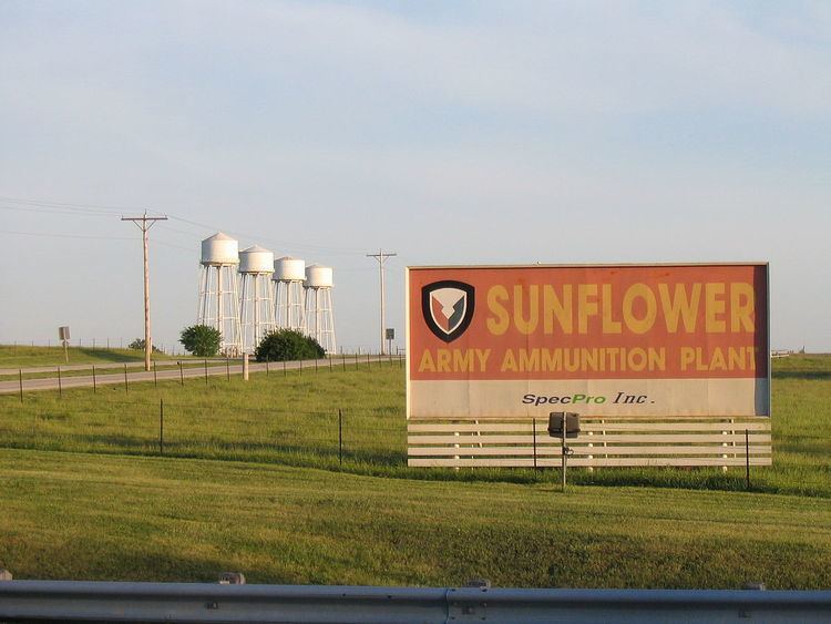 Sunflower Army Ammunition Plant httpsuploadwikimediaorgwikipediaenthumb6