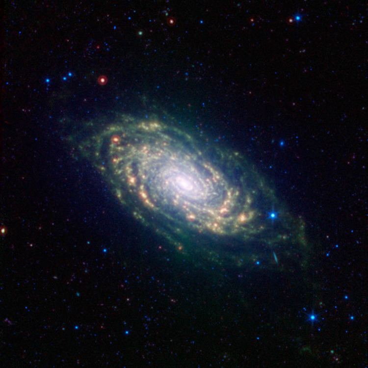 Sunflower Galaxy Sunflower Galaxy Glows with Infrared Light NASA Spitzer Space