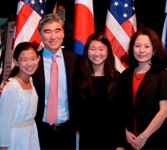 Sung Kim Asian American US Envoy Sung Kim Reunited with Family After 8