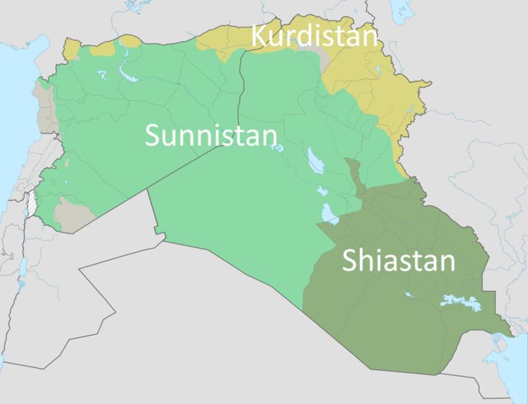 Sunnistan, Shiastan and Kurdistan