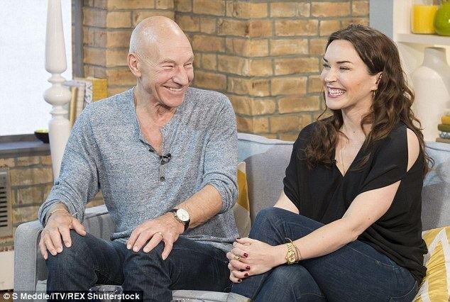 Sunny Ozell Patrick Stewart talks about wife Sunny Ozell during This