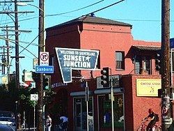 Sunset Junction, Los Angeles httpsuploadwikimediaorgwikipediaenthumb4