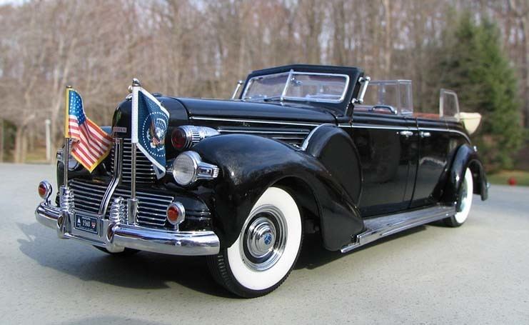 Sunshine Special (automobile) Yat Ming 124 1939 Lincoln K Model Sunshine Special Roosevelt