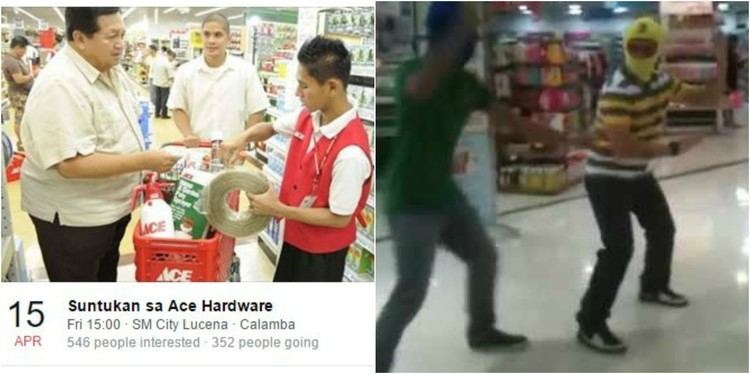 Suntukan sa Ace Hardware Suntukan sa Ace Hardware event has gone viral on the internet