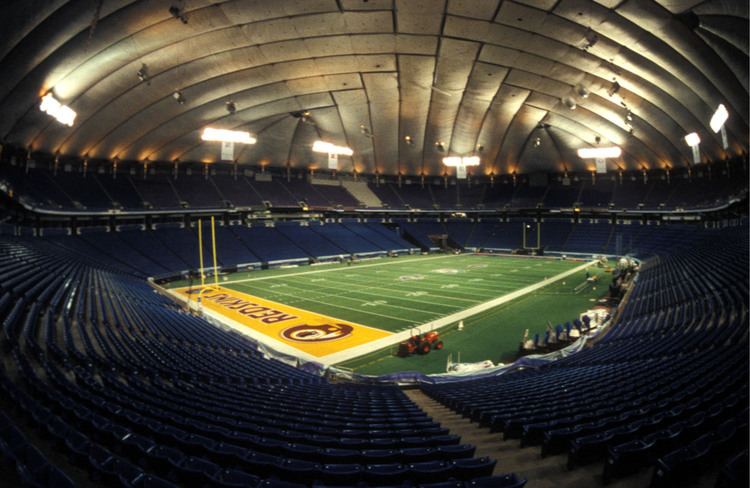 Super Bowl XXVI Metrodome before Super Bowl XXVI WCCO CBS Minnesota