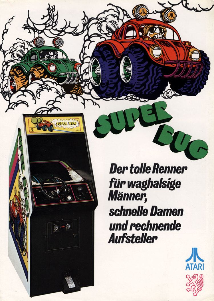 Super Bug (video game) The Arcade Flyer Archive Video Game Flyers Super Bug Atari Inc