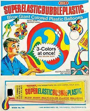 Super Elastic Bubble Plastic 9 toys from the 1960s that would be deemed too dangerous for todays
