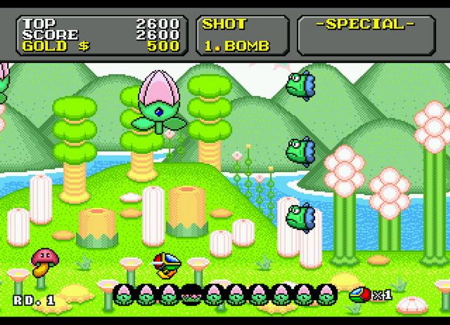 Super Fantasy Zone Super Fantasy Zone Europe ROM Genesis ROMs Emuparadise