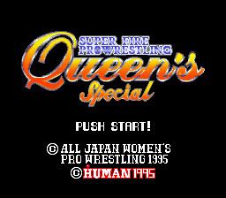 Super Fire Pro Wrestling: Queen's Special Super Fire Pro Wrestling Queens Special Japan ROM SNES ROMs