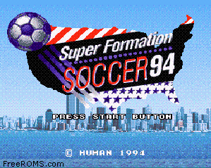 Super Formation Soccer 94 SNES Super Nintendo for Super Formation Soccer 94 ROM