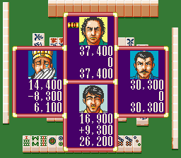 Super Mahjong Taikai Super Mahjong Taikai SNES Super Nintendo Game by Koei