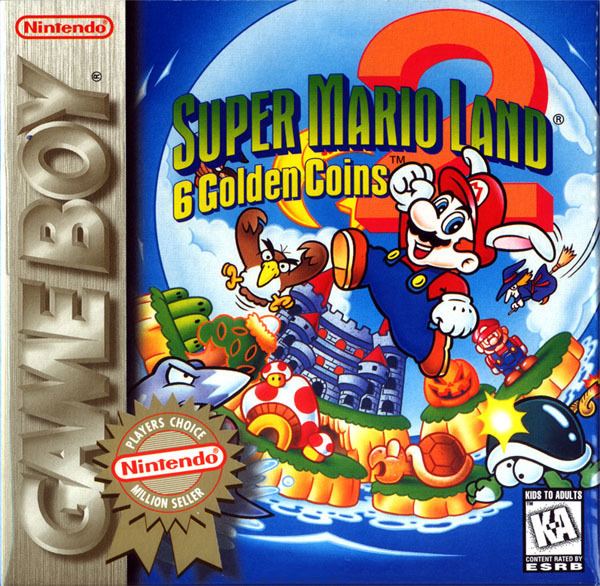 Super Mario Land 2: 6 Golden Coins Super Mario Land 2 6 Golden Coins USA Europe ROM GB ROMs