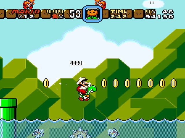 Super Mario World Super Mario World USA ROM SNES ROMs Emuparadise