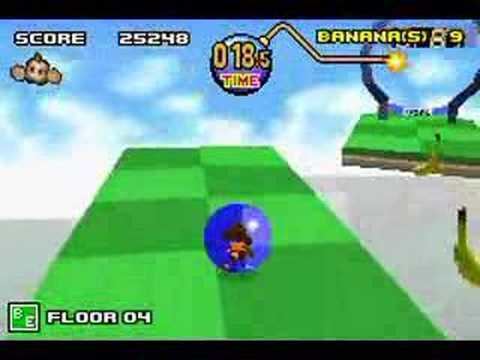 Super Monkey Ball Jr. Super Monkey Ball Jr gameplay video GBA YouTube