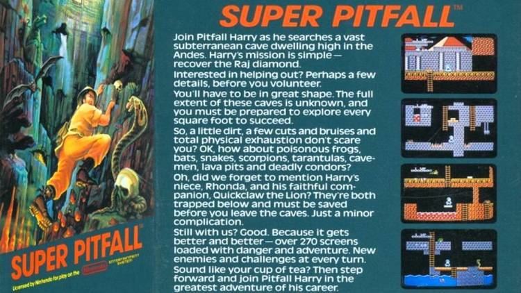 Super Pitfall Lets Listen Super Pitfall NES Main Theme Extended YouTube