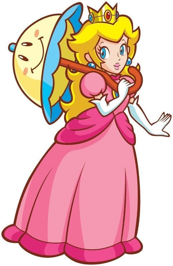 Super Princess Peach Super Princess Peach DS Artwork