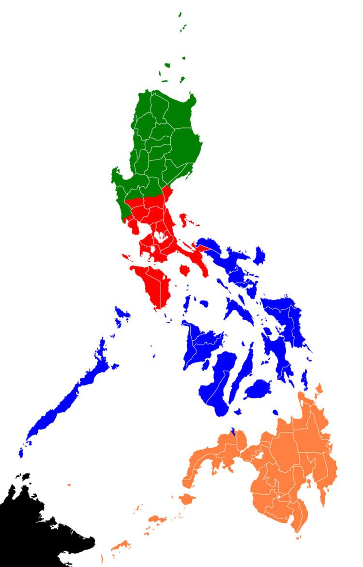 Super regions of the Philippines