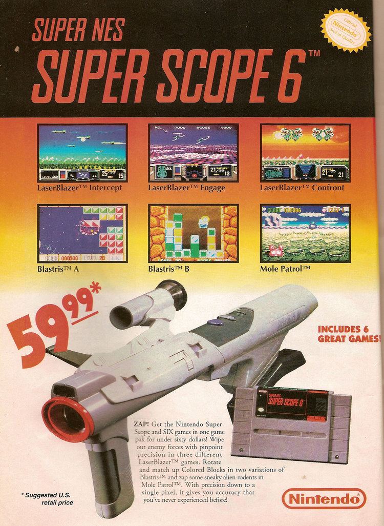 Super Scope 6 Retro Time Nintendo Power Super Scope 6 Ad Pure Nintendo