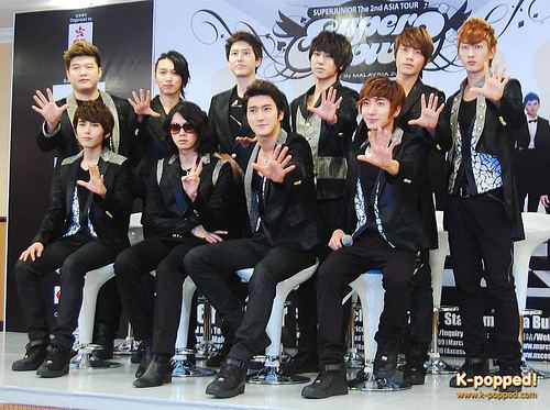 Super Show 2 Super Juniors Super Show 2 press conference in Malaysia