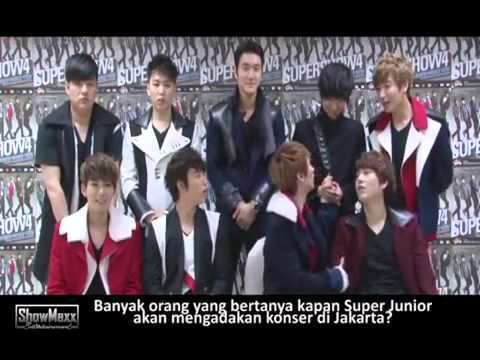 Super Show 4 Super Junior Super Show 4 Live in Jakarta Indonesia Promotion Clip