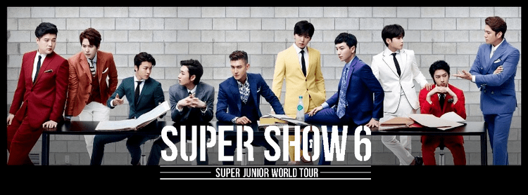 Super Show 6 Super Junior World Tour Super Show 6 in Bangkok Bangkok events