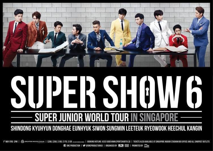 Super Show 6 Super Junior brings Super Show 6 to Singapore
