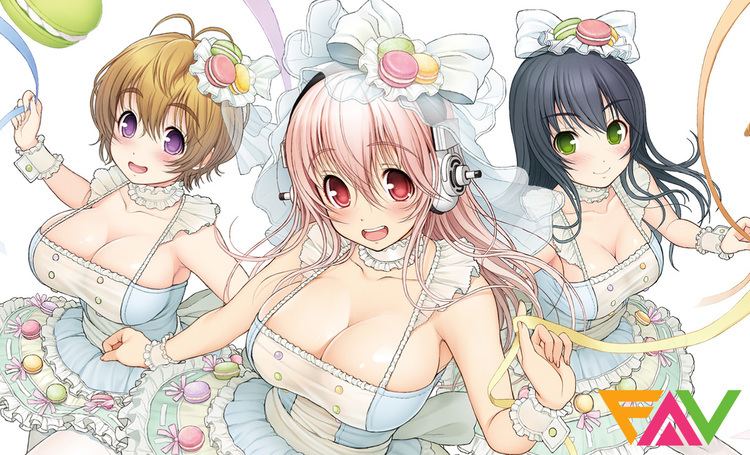 Super Sonico Super Sonico releases limitedtime Valentines Day wallpaper NekoPOP