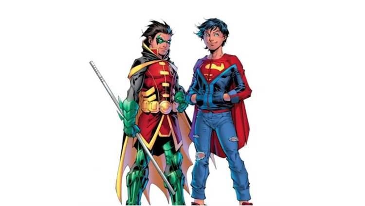 Super-Sons DC Comics Rebirth Spoilers DC Rebirths Super Sons With Robin