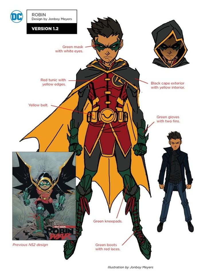 Super-Sons DC REBIRTH Character Sketches SUPER SONS